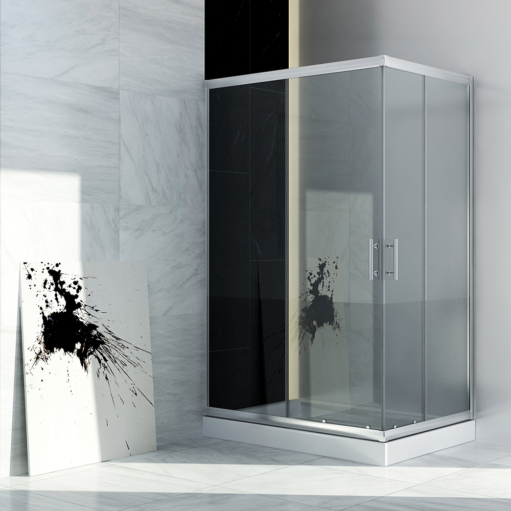 Orabella Signe Plus 80X120 - Καμπίνα αντιστρέψιμη, ασύμμετρη, γωνιακής εισόδου