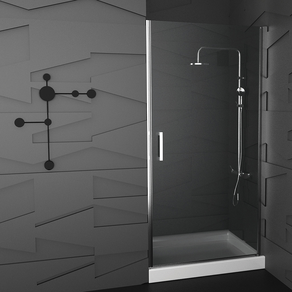 Orabella Door 70 cm - Καμπίνα ανοιγόμενη, αντιστρέψιμη με σταθερό πλαϊνό 70 cm