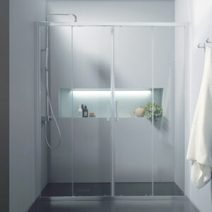 Orabella Energy Plus 160 cm - Καμπίνα ευθύγραμμη με σταθερό πλαϊνό